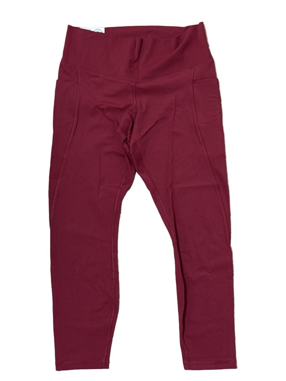 Women’s Burgundy Active Leggings